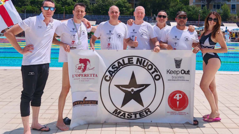 Casale Nuoto Master Asd: brillanti risultati